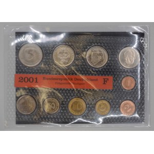 Sada oběžných mincí 2001 F