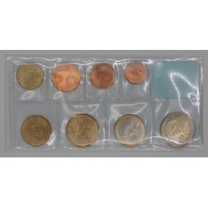 Sada oběžných mincí Belgie 2004