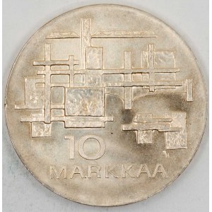 Finsko.  10 marka 1967 50 let nezávislosti. KM-50