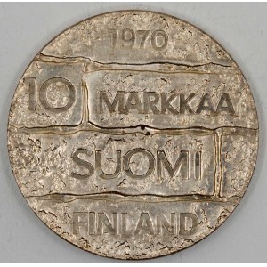 10 marka 1970 100 let narození presidenta Paasikivi. KM-51