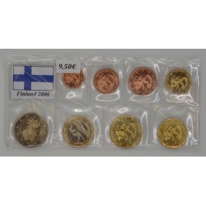Sada oběžných mincí Finska 2006