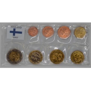 Sada oběžných mincí Finska 2007