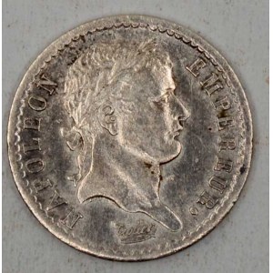 Napoleon I. (1804-14). ½ frank 1808 A. KM-680