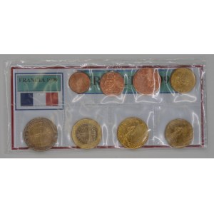 Sada oběžných mincí Francie 1999