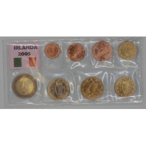 Sada oběžných mincí Irska 2005