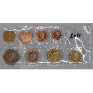 Sada oběžných mincí Irska 2011