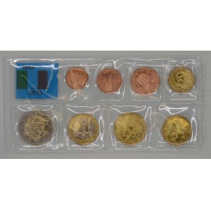 Sada oběžných mincí Itálie 2010