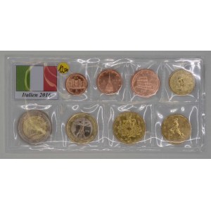 Sada oběžných mincí Itálie 2016