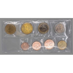 Sada oběžných mincí Kypru 2018