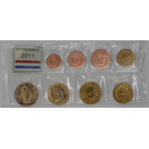 Sada oběžných mincí Lucemburska 2011