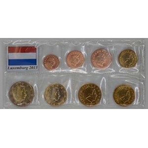 Sada oběžných mincí Lucemburska 2013
