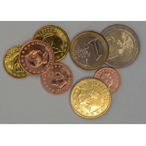 Sada oběžných mincí Lucemburska 2019