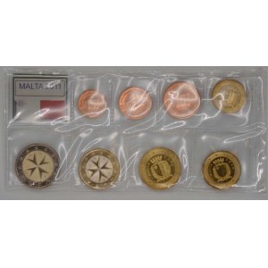 Sada oběžných mincí Malty 2011