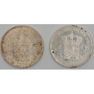 Vilemína I. (1890-1948) 1 gulden 1923 ( skvrny ), 1930. KM-161.1