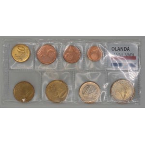 Sada oběžných mincí Nizozemí 2000