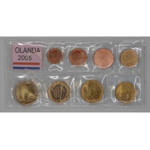 Sada oběžných mincí Nizozemí 2005