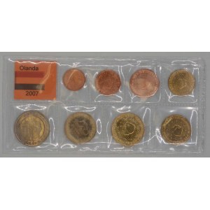 Sada oběžných mincí Nizozemí 2007