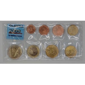 Sada oběžných mincí Nizozemí 2009