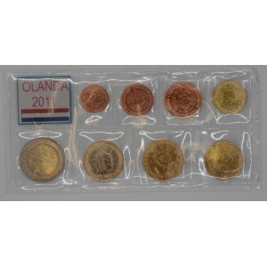 Sada oběžných mincí Nizozemí 2011