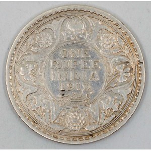 1 rupie 1913. KM-524