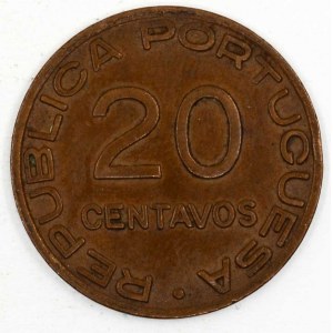 20 centavos 1936. KM-64