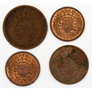 20 centavos 1950, 1961, 1973, 10 centavos 1960. KM-75, 85, 88, 83
