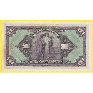 5000 K 1920/43, s. C. perf. SPECIMEN
