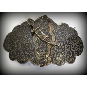 Russia, Caucasus belt buckle after 1908