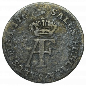 Swedish occupation of Pommern, Adolph Friedrich, 1/12 thaler 1763, Stralsund