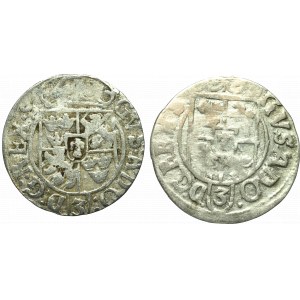 Swedish occupation of Elbing, Gustav Adolph, Lot of 1,5 groschen 1630 and 1633