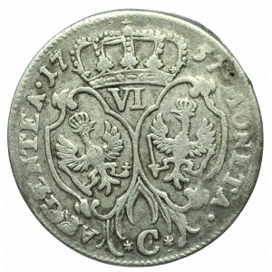 Germany, Preussen, Friedrich II, 6 groschen 1757, Konigsberg