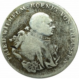Germany, Preussen, Friedrich Wilhelm, Thaler 1789 B