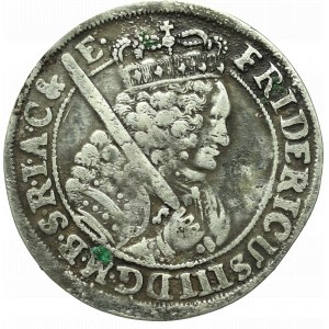 Germany, Preussen, Friedrich III, 18 groschen 1699, Konigsberg