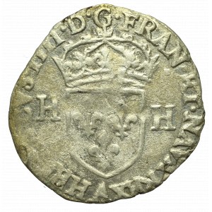 Francja, Henryk IV, Douzain 1596, Rouen