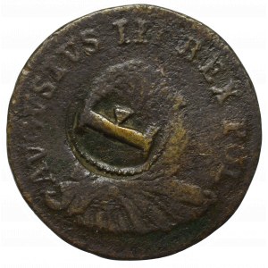 August III Sas, Grosz 1754 - kontrmarka F