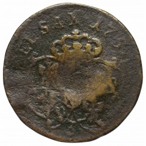 August III Sas, Grosz 1754 - kontrmarka F