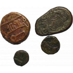 Indie (?), Zestaw monet brązowych