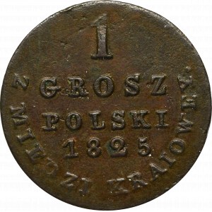 Kingdom of Poland, Nicholas I, 1 groschen 1825