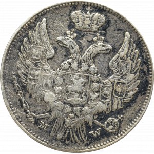 Poland under Russia, Nicholas I, 15 kopecks=1 zloty 1837