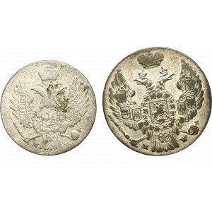 Zabór rosyjski, Zestaw 5 i 10 groszy 1840