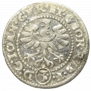 Śląsk, Księstwo legnicko-brzesko-wołowskie, 3 krajcary 1610, Złoty Stok