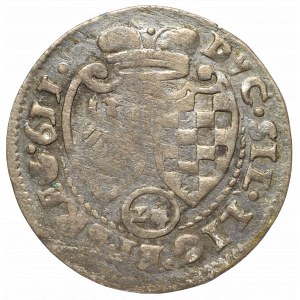 Śląsk, Księstwo legnicko-brzesko-wołowskie, 3 krajcary 1611, Złoty Stok