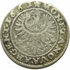 Śląsk, Księstwo Legnicko-Brzeskie, Jerzy III, 3 krajcary 1661, Brzeg