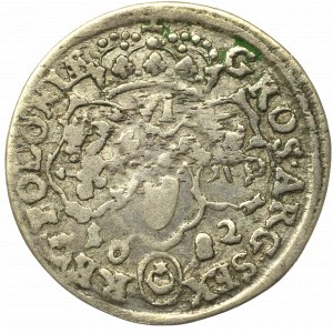 Jan III Sobieski, Szóstak 1682, Bydgoszcz - kokardki tylko przy tarczach z Orłem i Pogonią