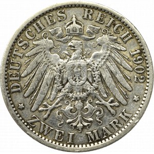 Germany, Preussen, 2 mark 1902