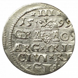 Sigismund III, 3 groschen 1599, Riga