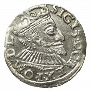 Zygmunt III Waza, Trojak 1592, Poznań - błąd SIG•I