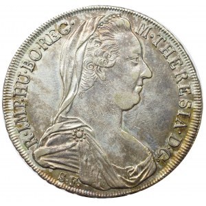 Austro-Hungaria, Marie Theresia, Thaler 1780 - restrike 1815