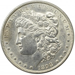 USA, Morgan dollar 1898