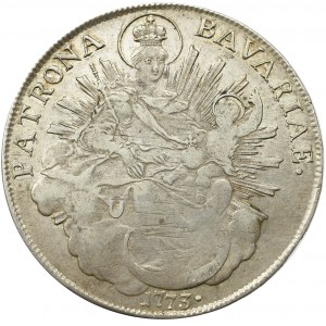 Germany, Bavaria, Maximilian Joseph, thaler 1773